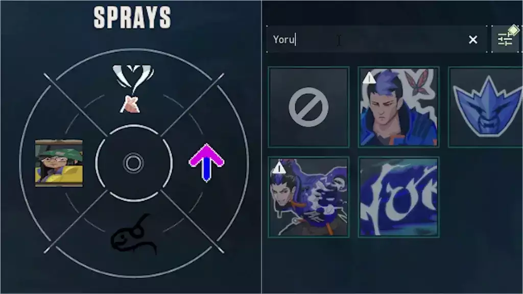 New Spray Wheel in Valorant