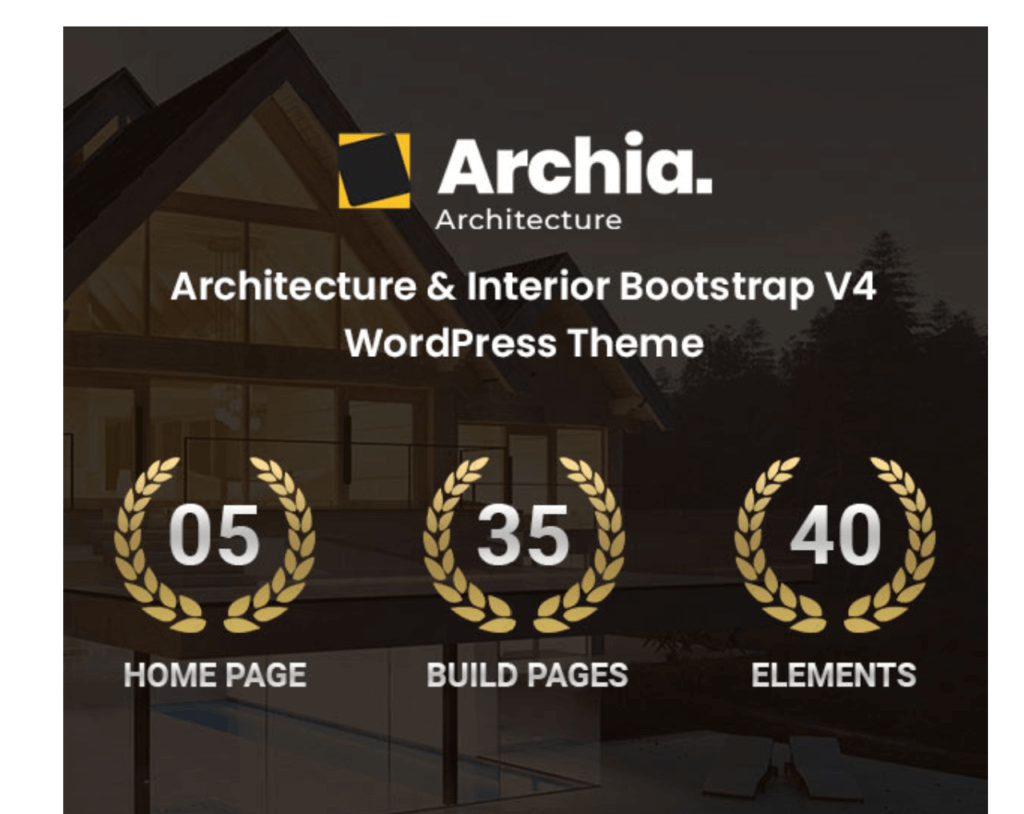 Archia WordPress Template for Free