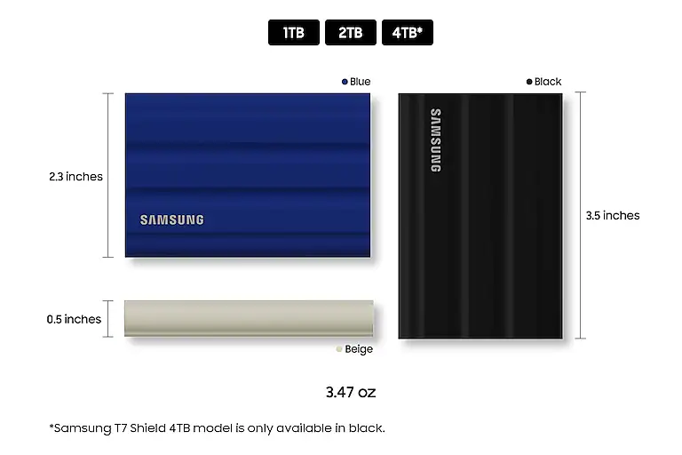 Samsung's T7 Shield SSD 